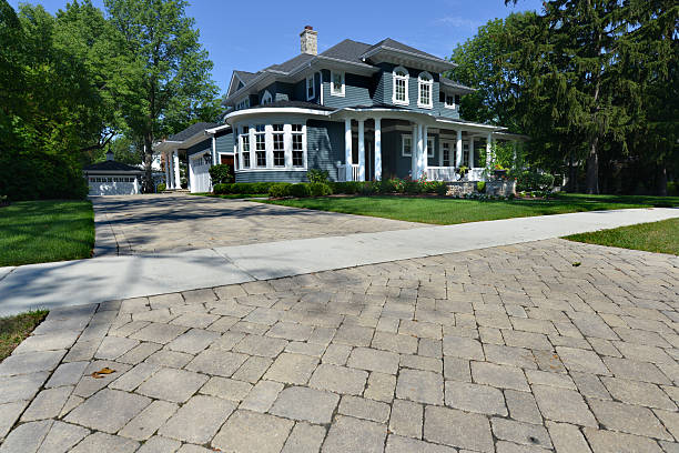 Residential Paver Driveway in Tice, FL
